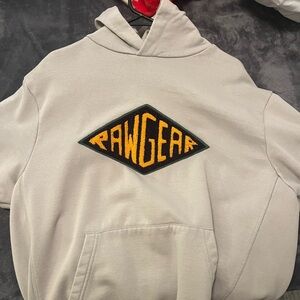 Raw gear lifting tufted gym hoodie